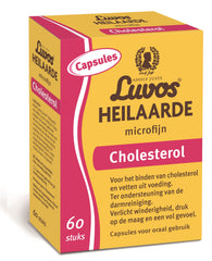 Luvos Heilaarde microfijn cholesterol 60.00 Capsules