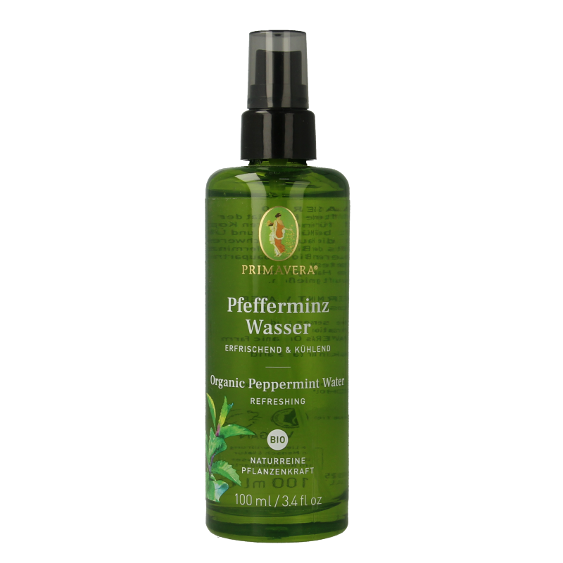 Primavera Peppermint water 100 Milliliter - 123vitamines