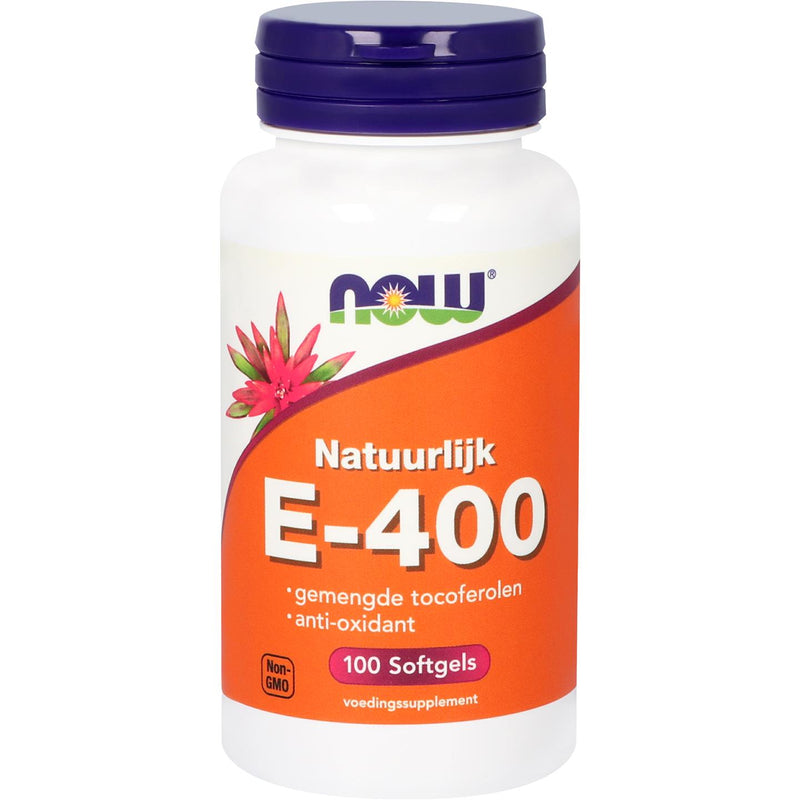 NOW E-400 gemengde tocoferolen - 100 softgels