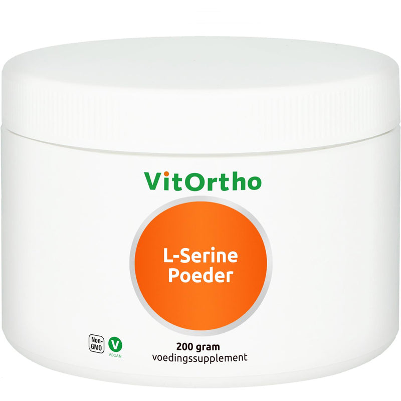 VitOrtho L-Serine poeder - 200 gram