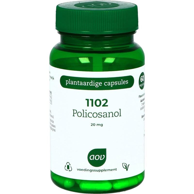 AOV 1102 Policosanol - 60 Vegetarische capsules