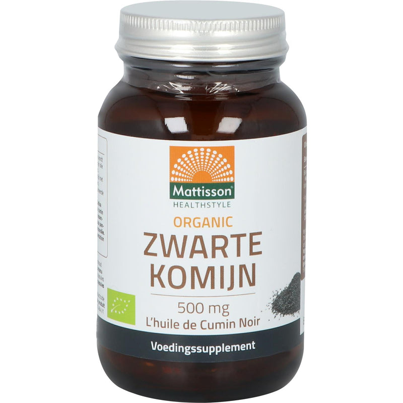Mattisson Biologische Zwarte Komijn - 90 capsules