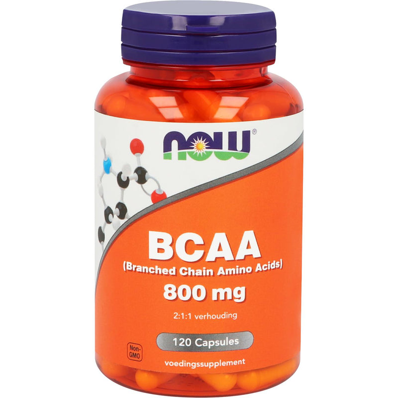NOW BCAA - 120 capsules