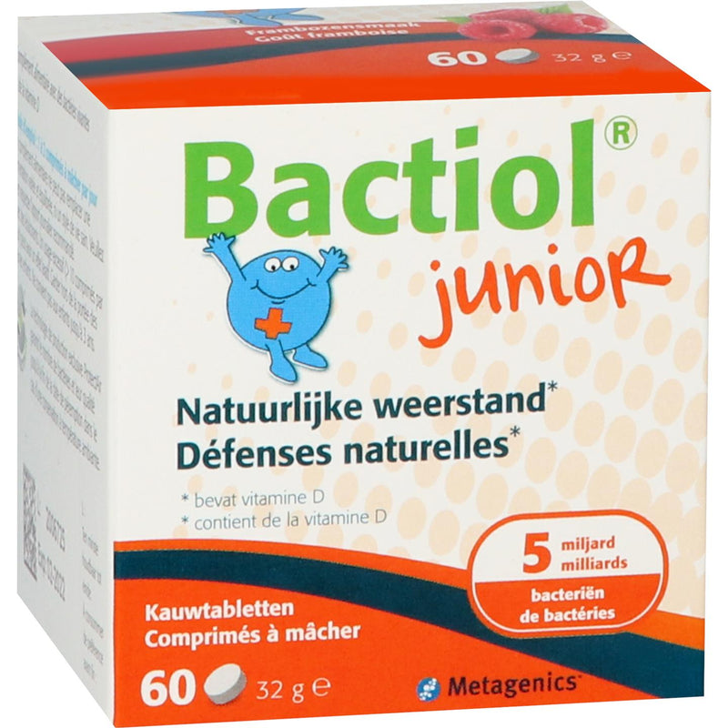 Metagenics Bactiol Junior - 60 kauwtabletten