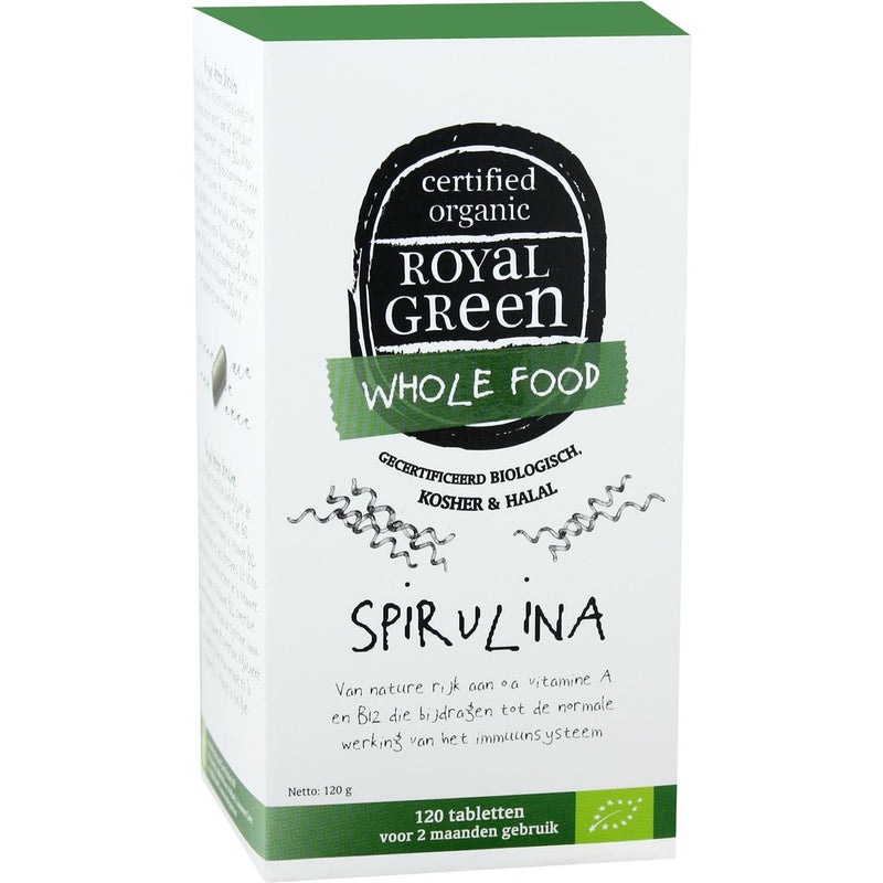 Royal Green Spirulina BIO - 120 tabletten