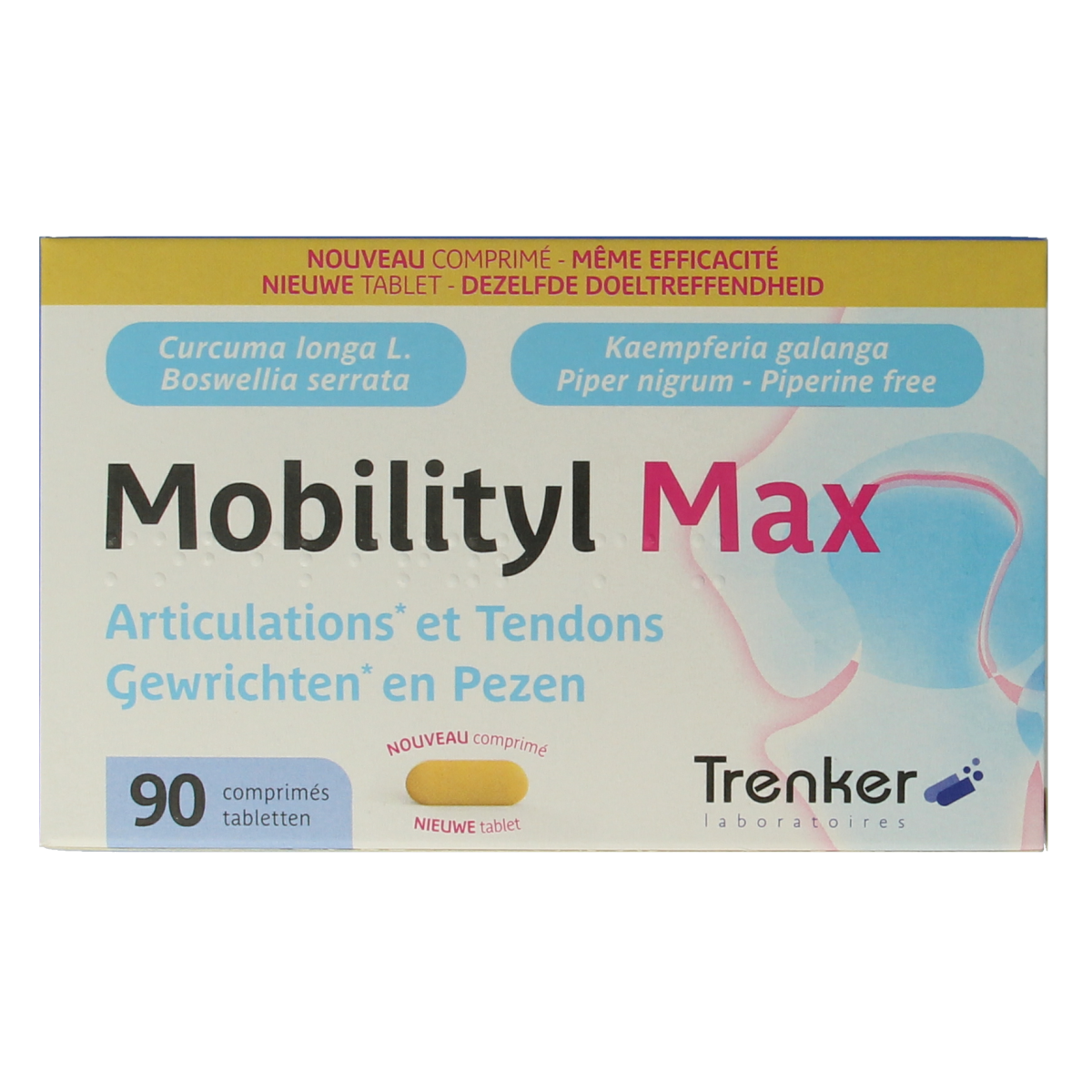 Trenker Mobilityl max 90.00 Tabletten - 123vitamines