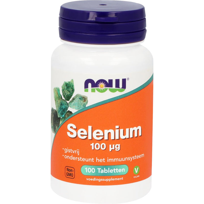 NOW Selenium 100 mcg - 100 tabletten