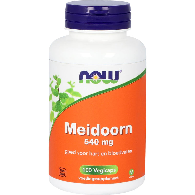 NOW Meidoorn 540 mg - 100 Vegetarische capsules