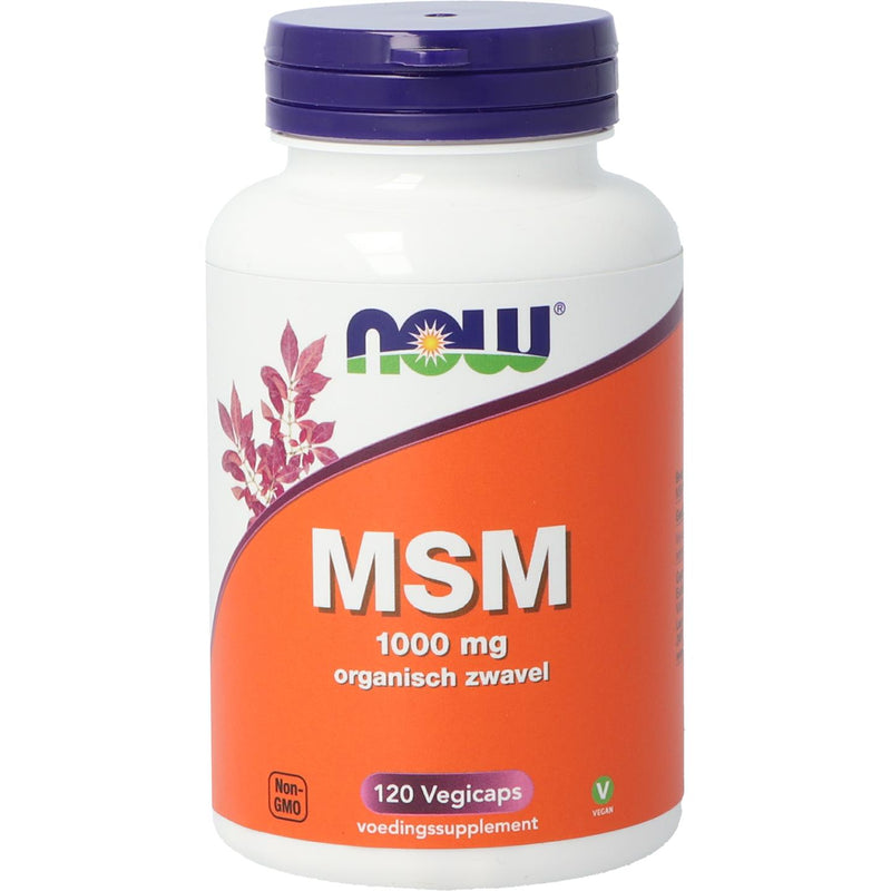 NOW MSM 1000 mg - 120 vcaps