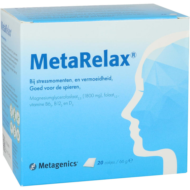 Metagenics MetaRelax - 20 Stuks