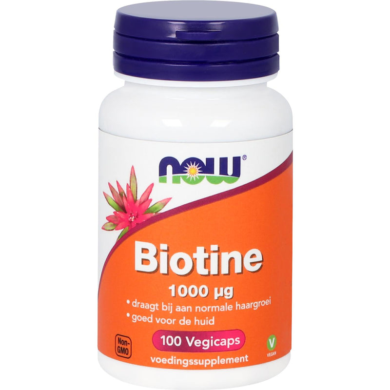NOW Biotine 1000 mcg - 100 vcaps