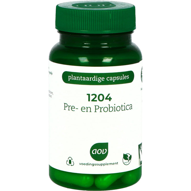 AOV 1204 Pre- en Probiotica - 30 Vegetarische capsules