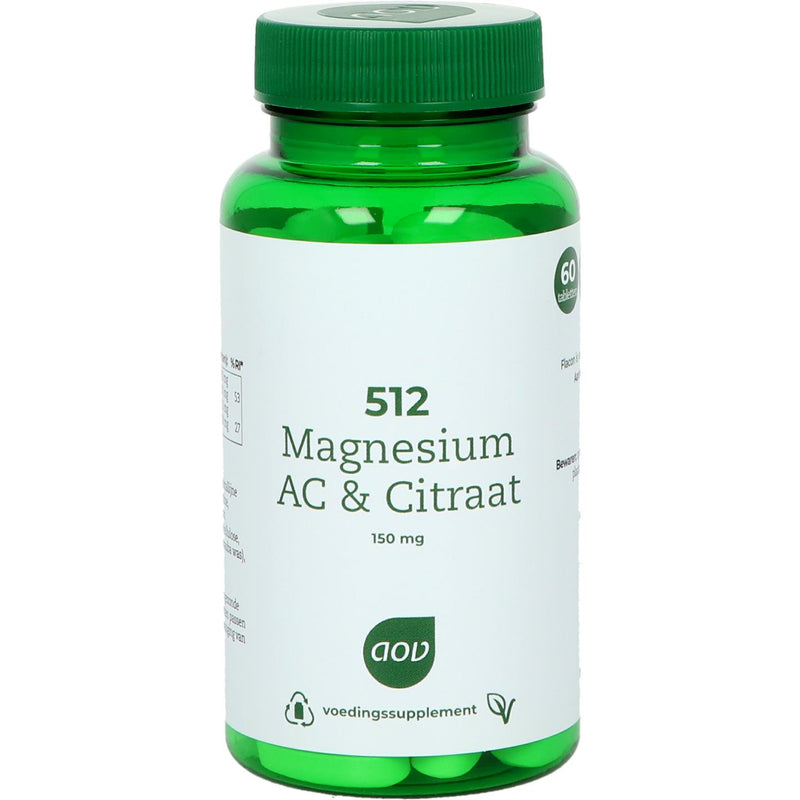 AOV 512 Magnesium AC & Citraat - 60 Tabletten