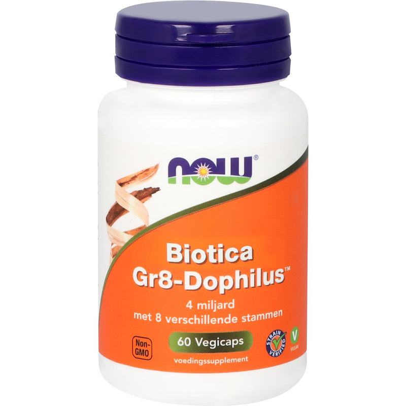 NOW Biotica Gr8-Dophilus - 60 vcaps