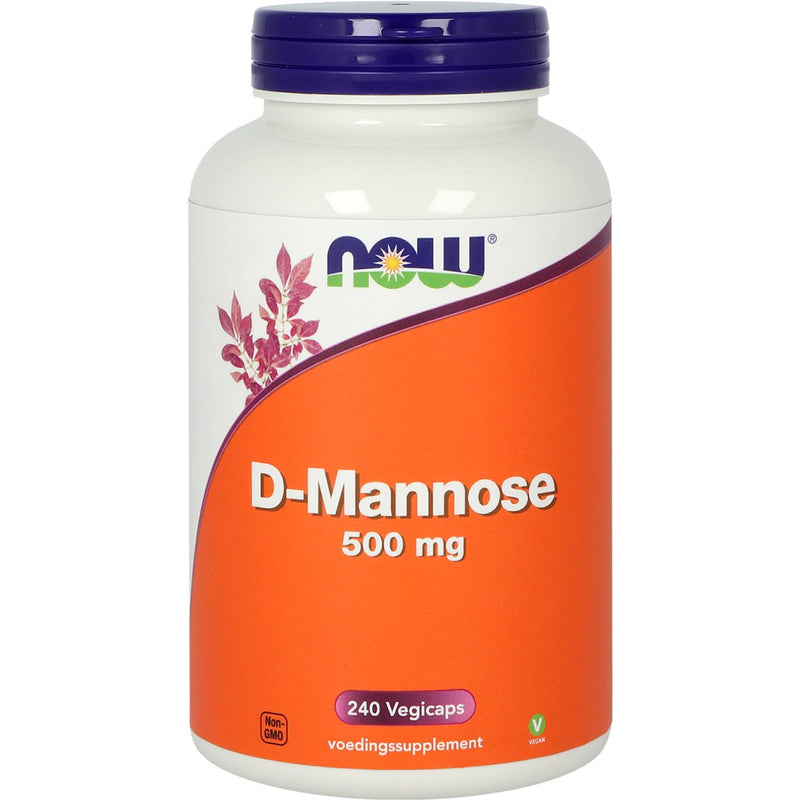 NOW D-Mannose 500 mg - 240 Vcaps