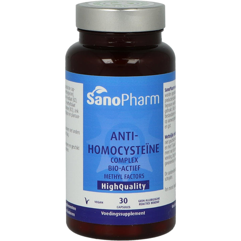 SanoPharm Anti-Homocysteïne complex - 30 capsules