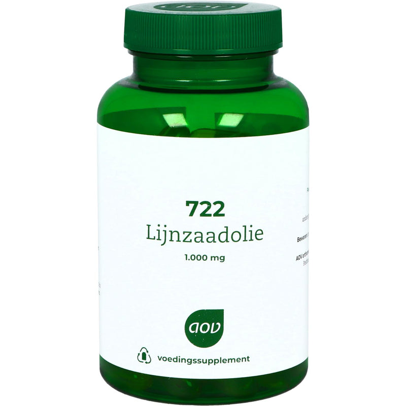 AOV 722 Lijnzaadolie 1000 mg