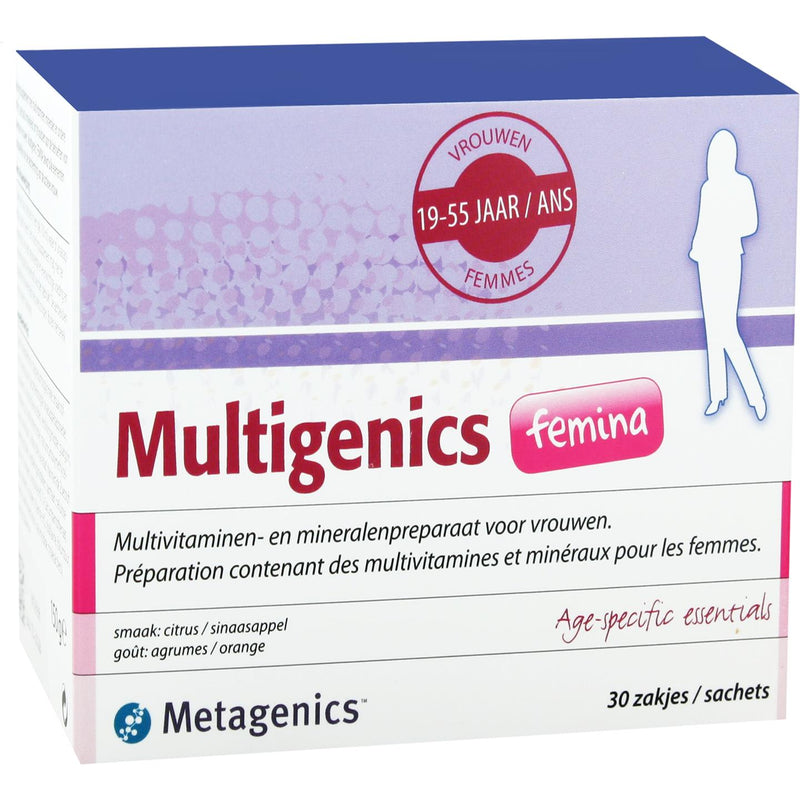 Metagenics Multigenics Femina - 30 sachets