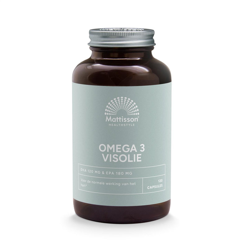 Mattisson Omega 3 visolie - 120 capsules