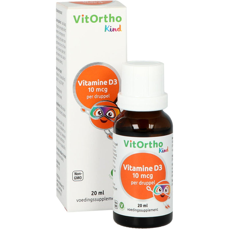 VitOrtho Vitamine D3 10 mcg Kind - 20 Milliliter
