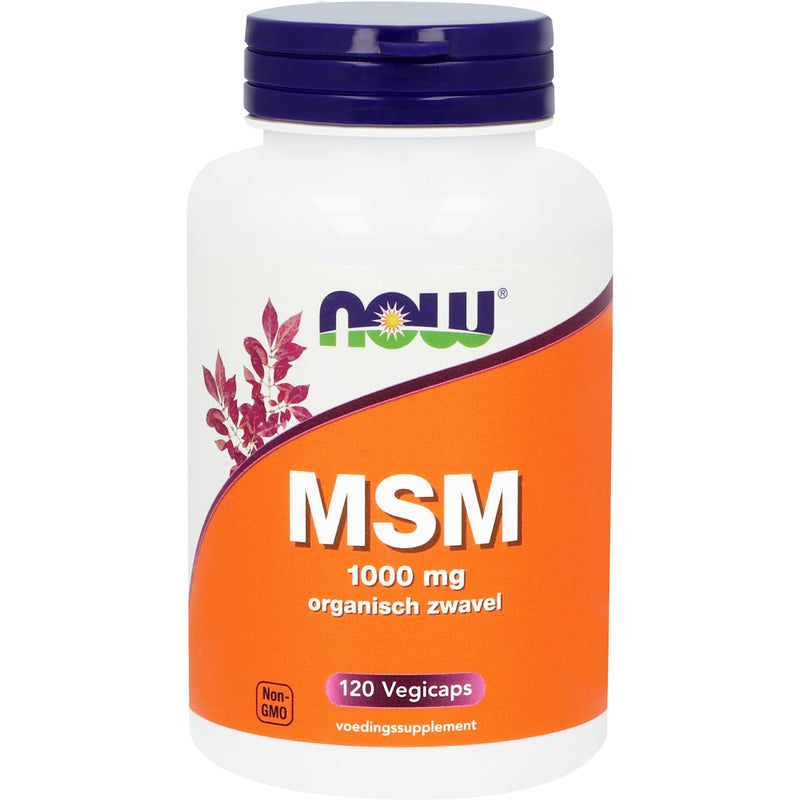 NOW MSM 1000 mg - 120 vcaps