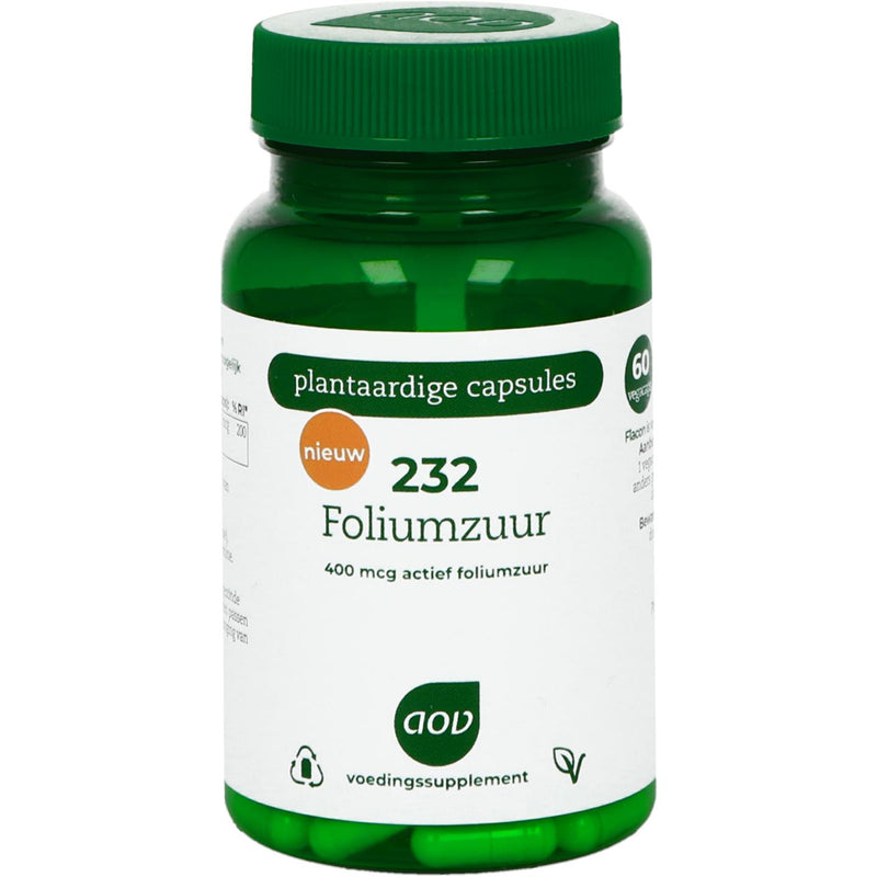 AOV 232 Foliumzuur - 60 Vegetarische capsules