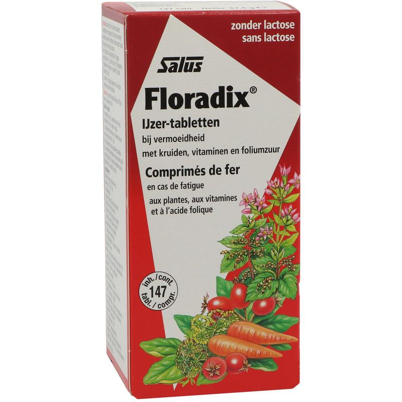 Salus Floradix IJzer-tabletten - 147 tabletten