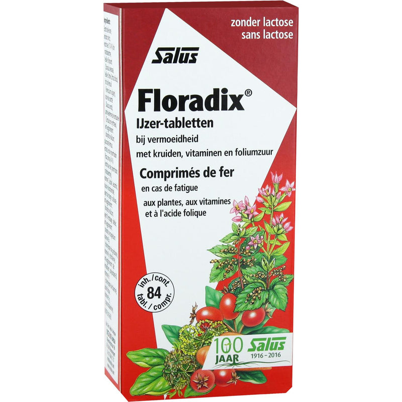 Salus Floradix IJzer-tabletten - 84 tabletten