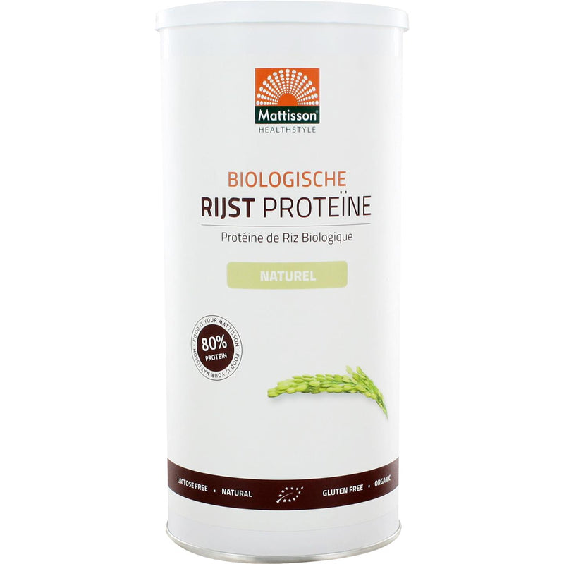 Mattisson Biologische Rijst Proteïne Naturel - 500 gram