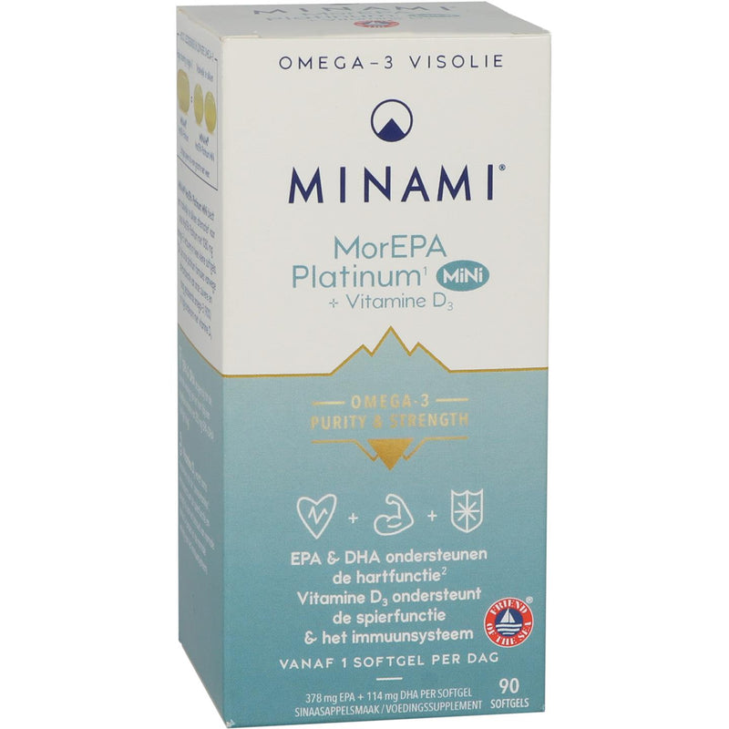 Minami MorEPA Platinum MiNi +Vitamine D3