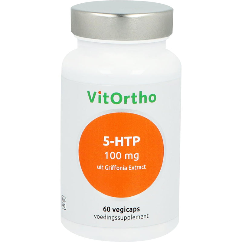 VitOrtho 5-HTP 100 mg uit Griffonia extract - 60 Vegetarische capsules