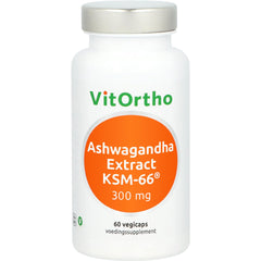 VitOrtho Ashwagandha extract KSM-66 300 mg - 60 Vegetarische capsules