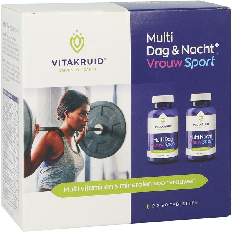 VitaKruid Multi Dag & Nacht Vrouw Sport