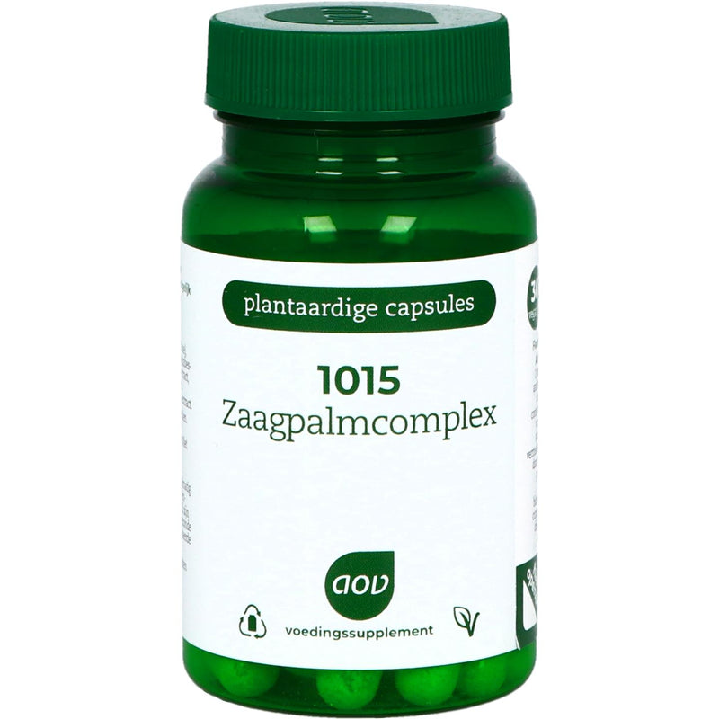 AOV 1015 Zaagpalmcomplex - 30 Vegetarische capsules