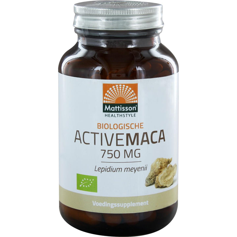 Mattisson Biologische ActiveMaca - 90 vcaps