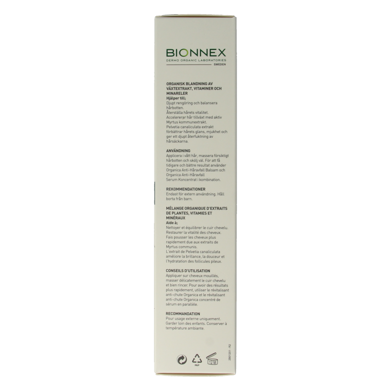 Bionnex Shampoo anti hair loss for normal hair 300 Milliliter ...