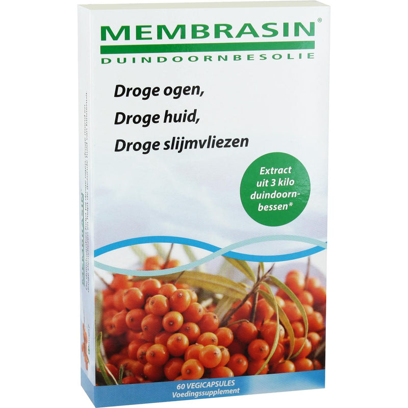 Membrasin Duindoornbesolie - 60 Vegetarische capsules