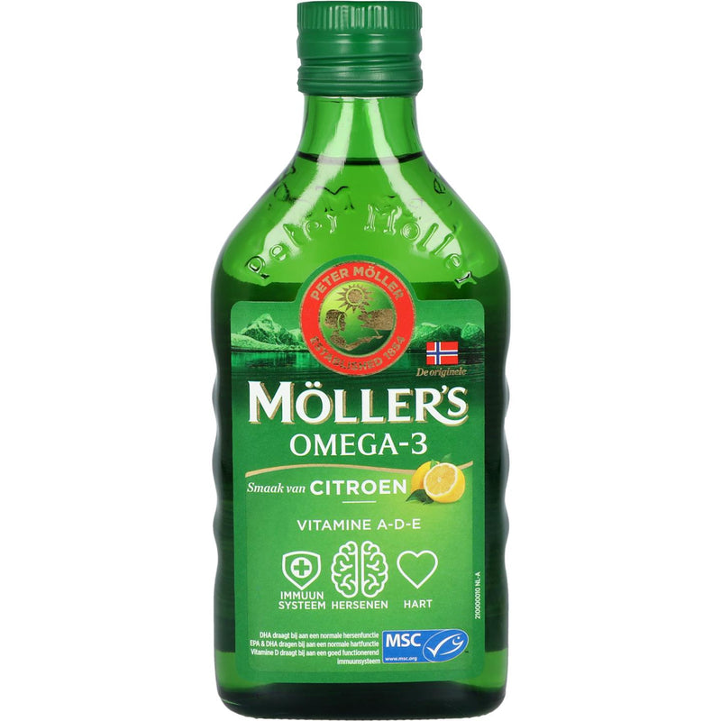 Möller's Omega-3 Citroen - 250 ml