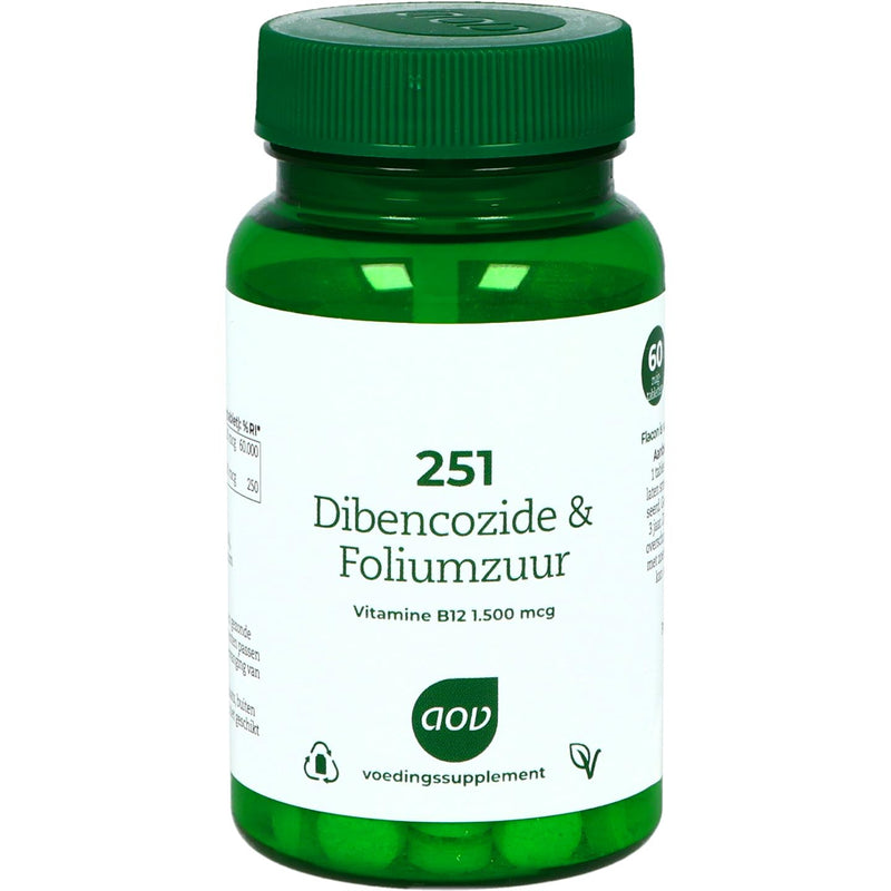 AOV 251 Dibencozide & Foliumzuur - 60 Zuigtabletten