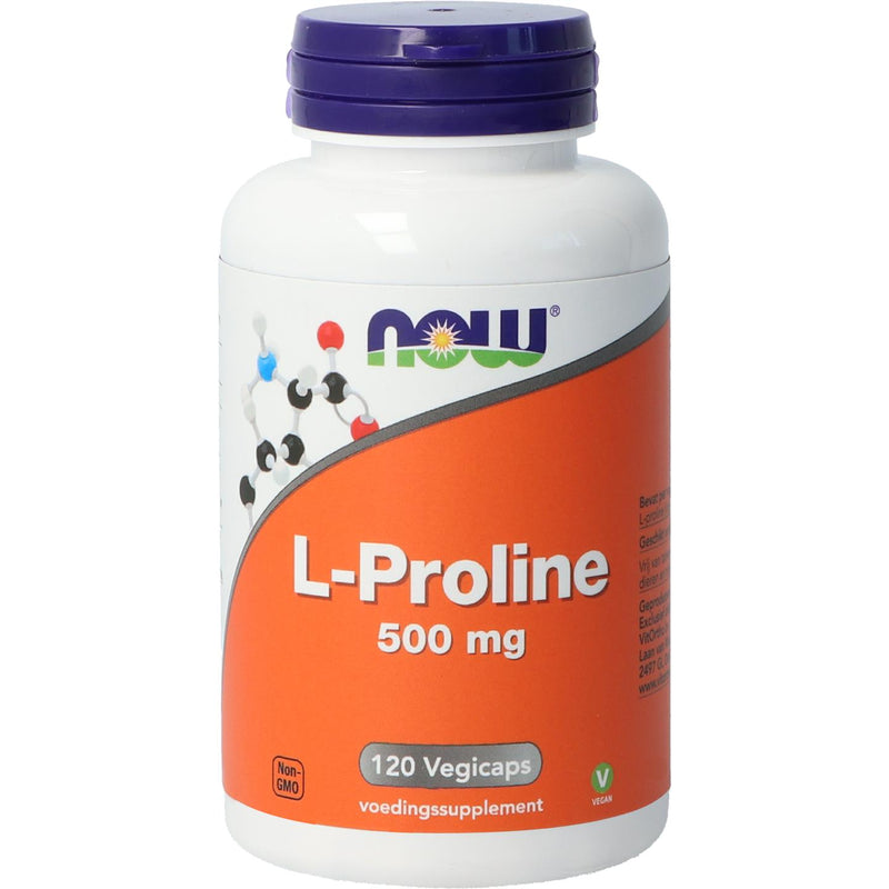 NOW L-Proline 500 mg - 120 vcaps