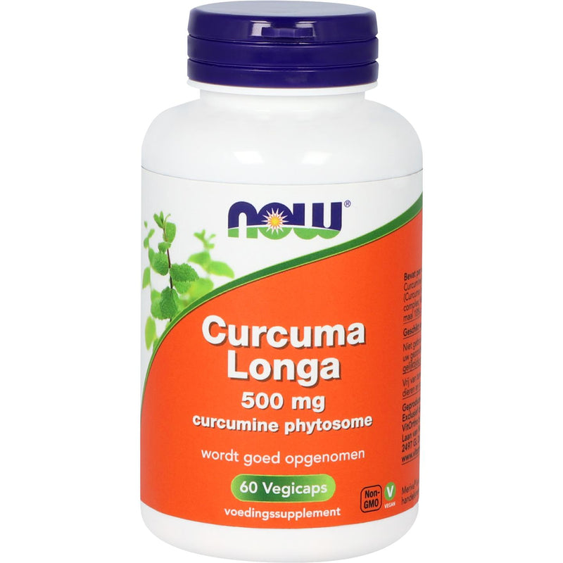 NOW Curcuma longa 500 mg - 60 vcaps
