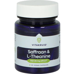 VitaKruid Saffraan & L-Theanine - 30 vcaps