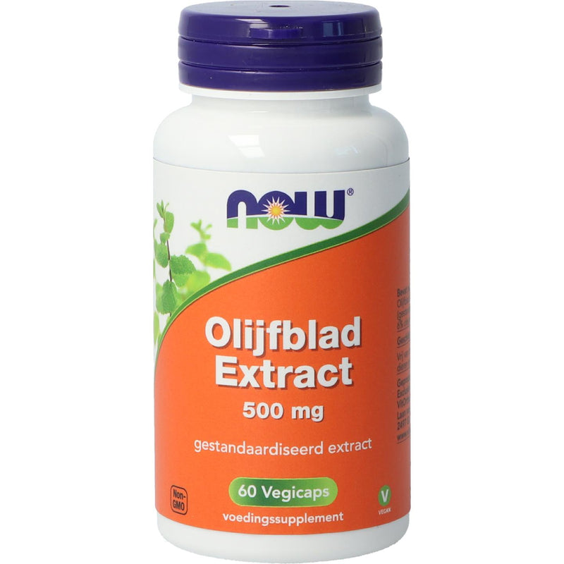 NOW Olijfblad extract 500 mg - 60 vcaps