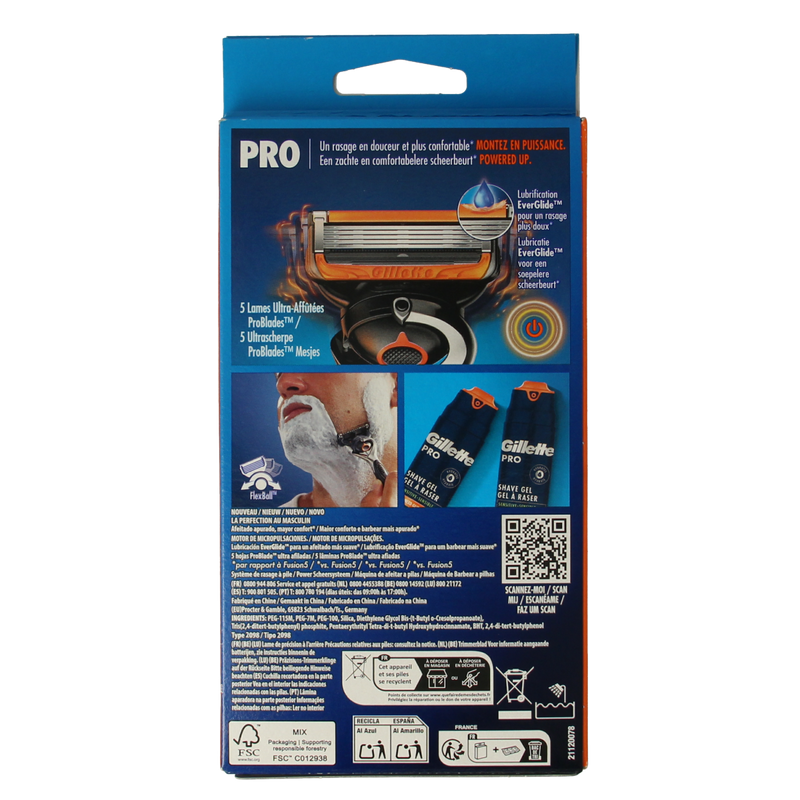 Gillette Proglide power razor 1 Stuks - 123vitamines