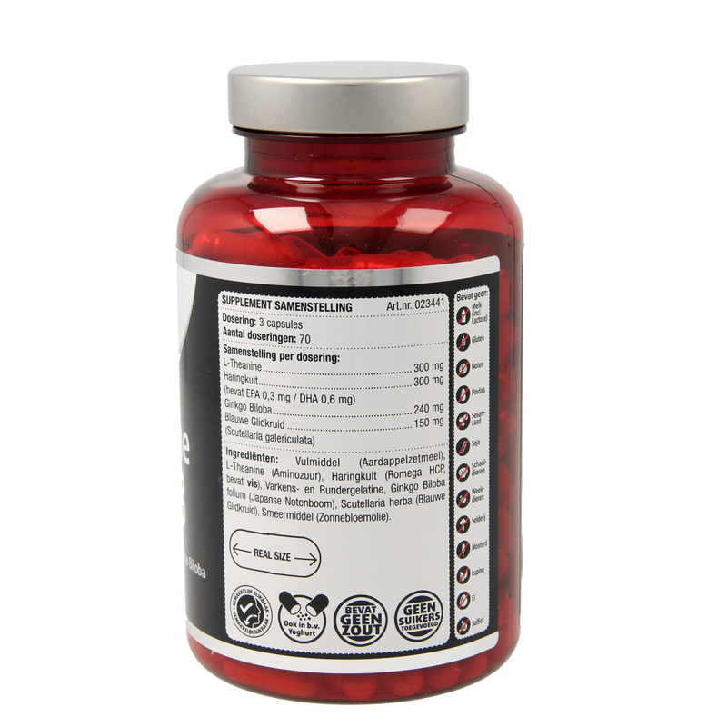 Lucovitaal L-Theanine omega 3 210.00 Capsules - 123vitamines