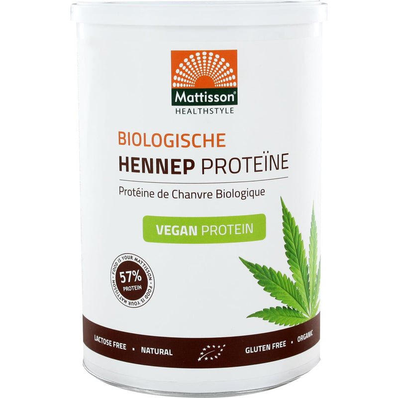 Mattisson Biologische Hennep Proteïne - 400 gram