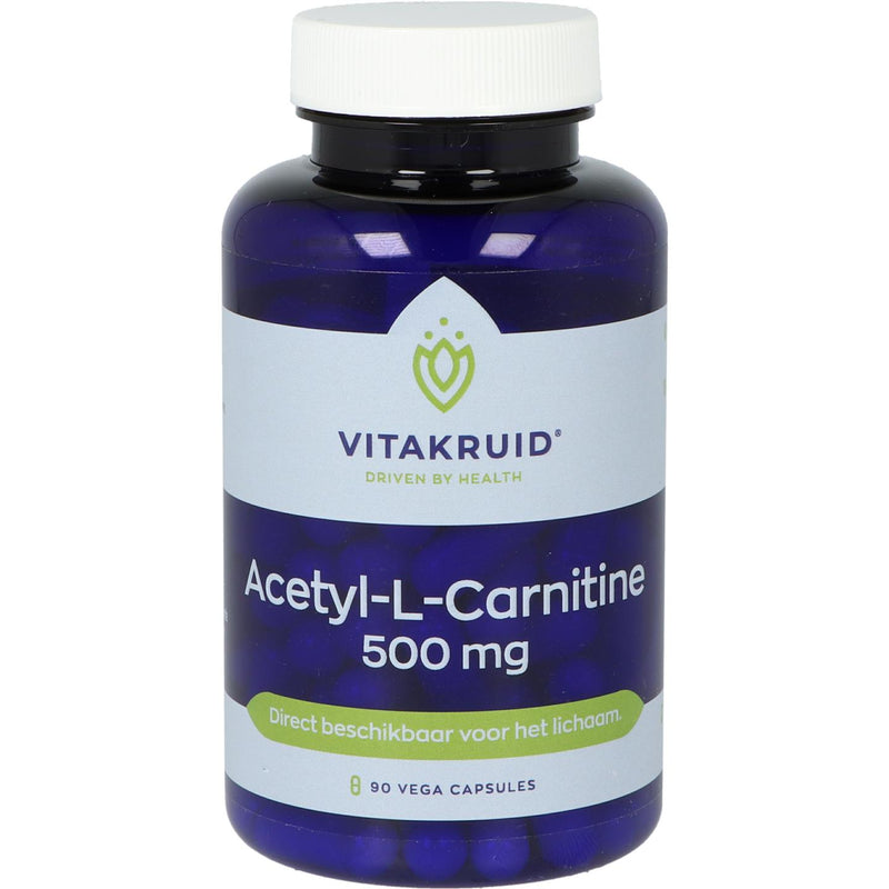 VitaKruid Acetyl-L-Carnitine 500 mg - 90 Softgels