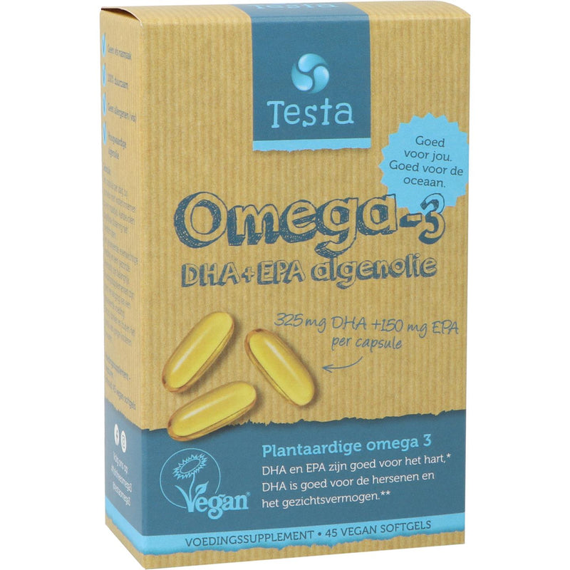 Testa Omega 3 Algenolie - 45 Vegetarische capsules