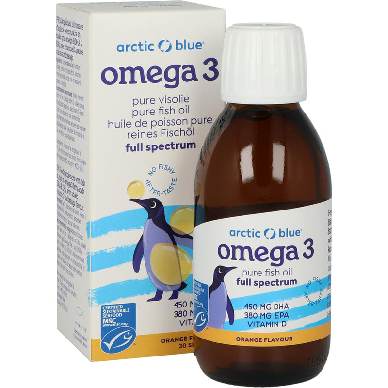 Arctic Blue Omega 3 Pure Visolie Kids - 150 Milliliter