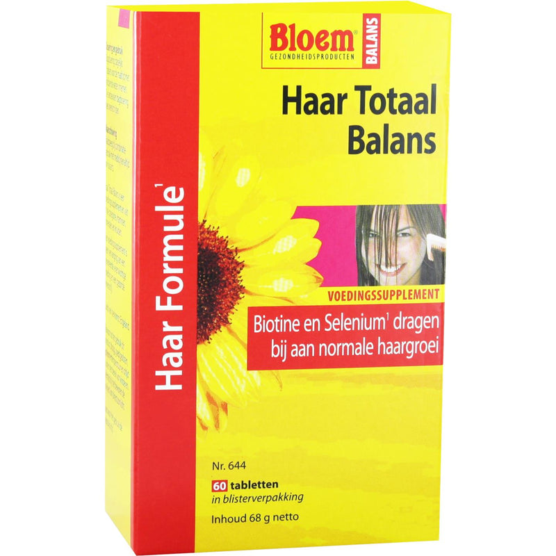 Bloem Haar Totaal Balans - 60 tabletten